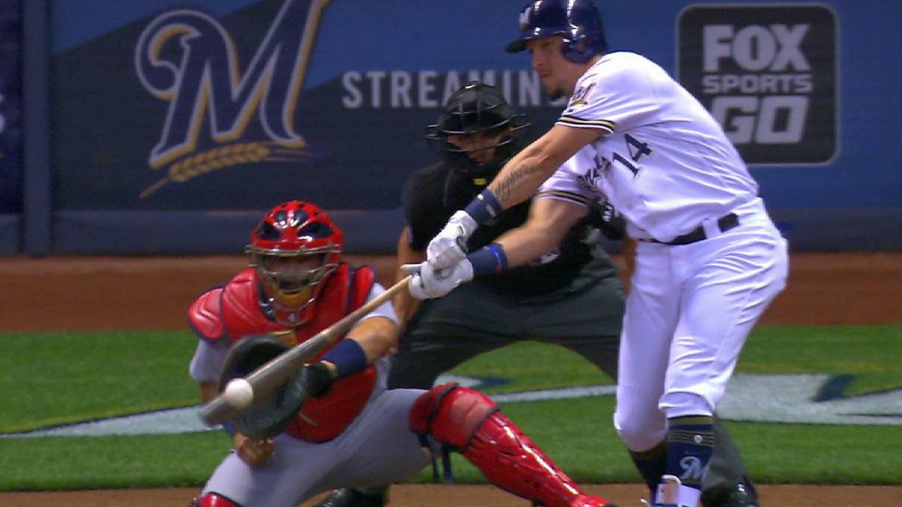 Perez's RBI single