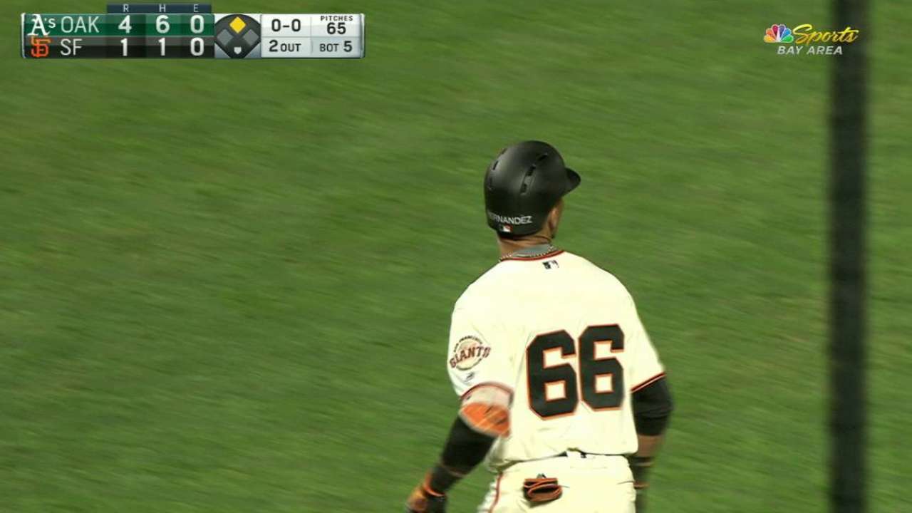 Hernandez's sacrifice fly