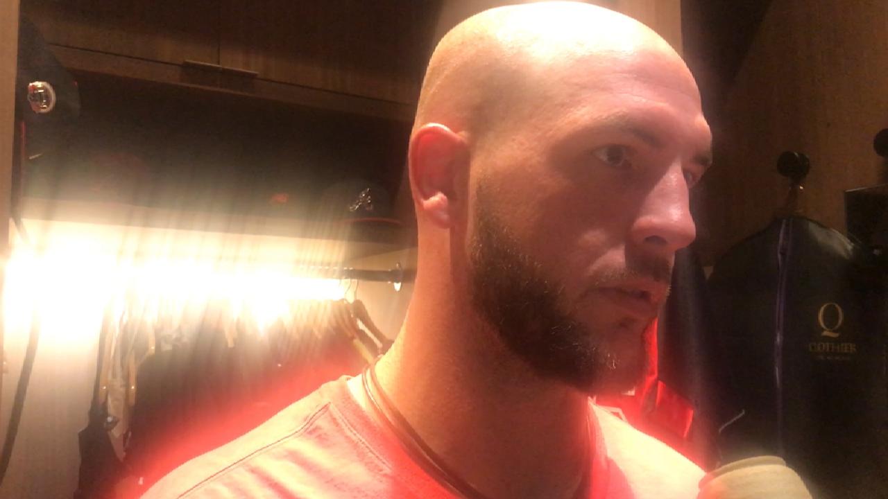 Flowers on pinch-hit homer