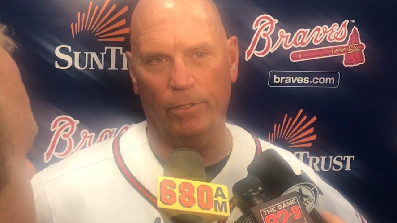 Snitker on Flowers' late homer
