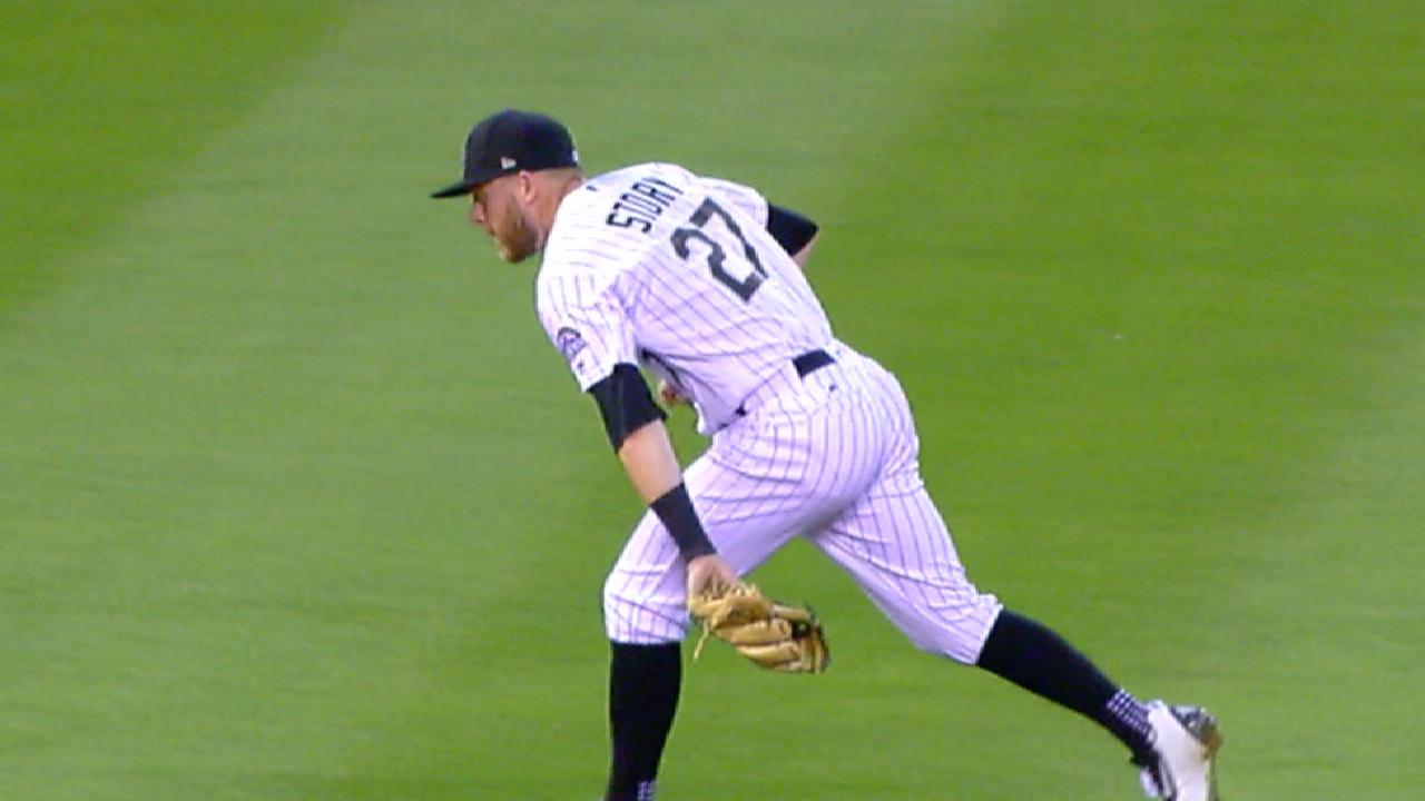 Story's terrific defensive night