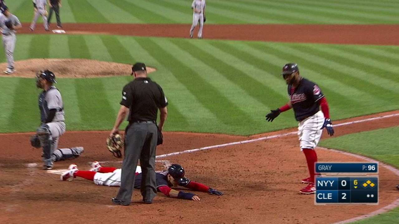 Kluber, Tribe cloud Sonny's Yanks debut