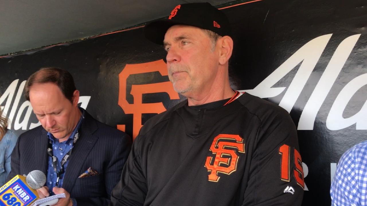 Bochy on Cain's move to bullpen