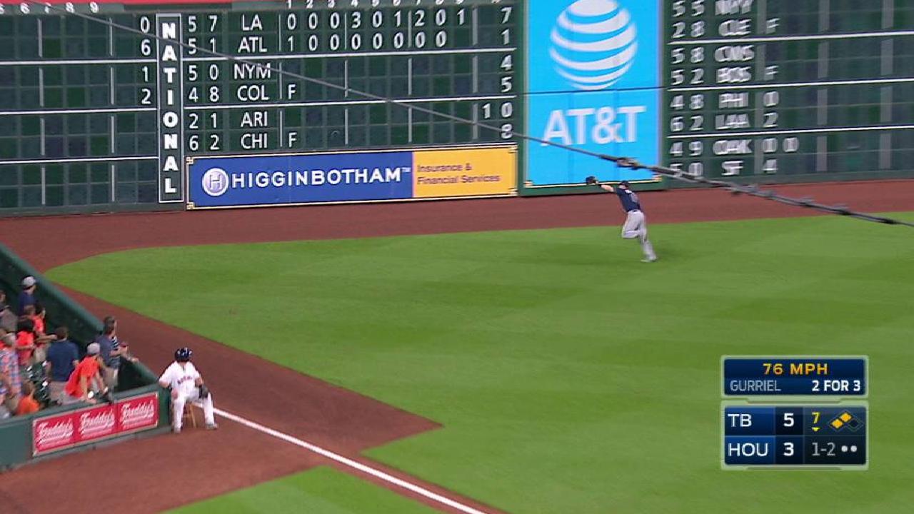 Dickerson's great catch