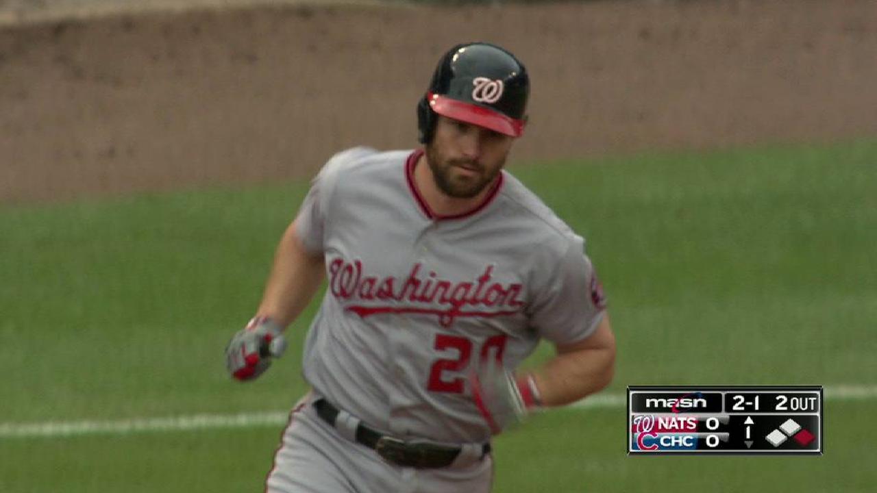 Murphy mashes 2 HRs, powers Nats vs. Cubs