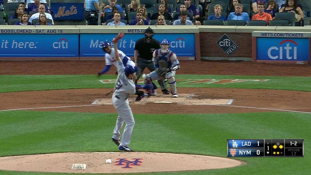 Darvish's snow-cone catch