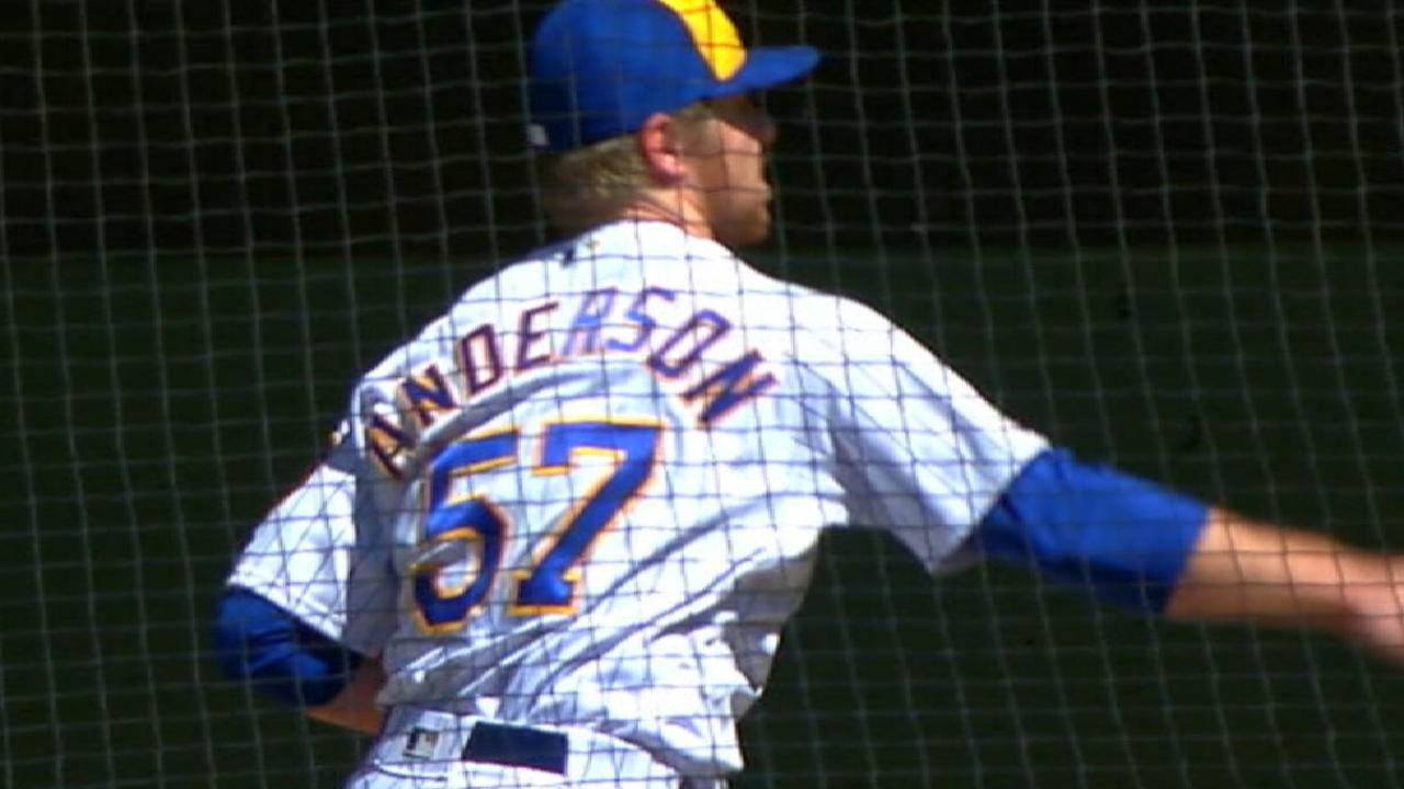 Anderson set for rehab after successful live BP