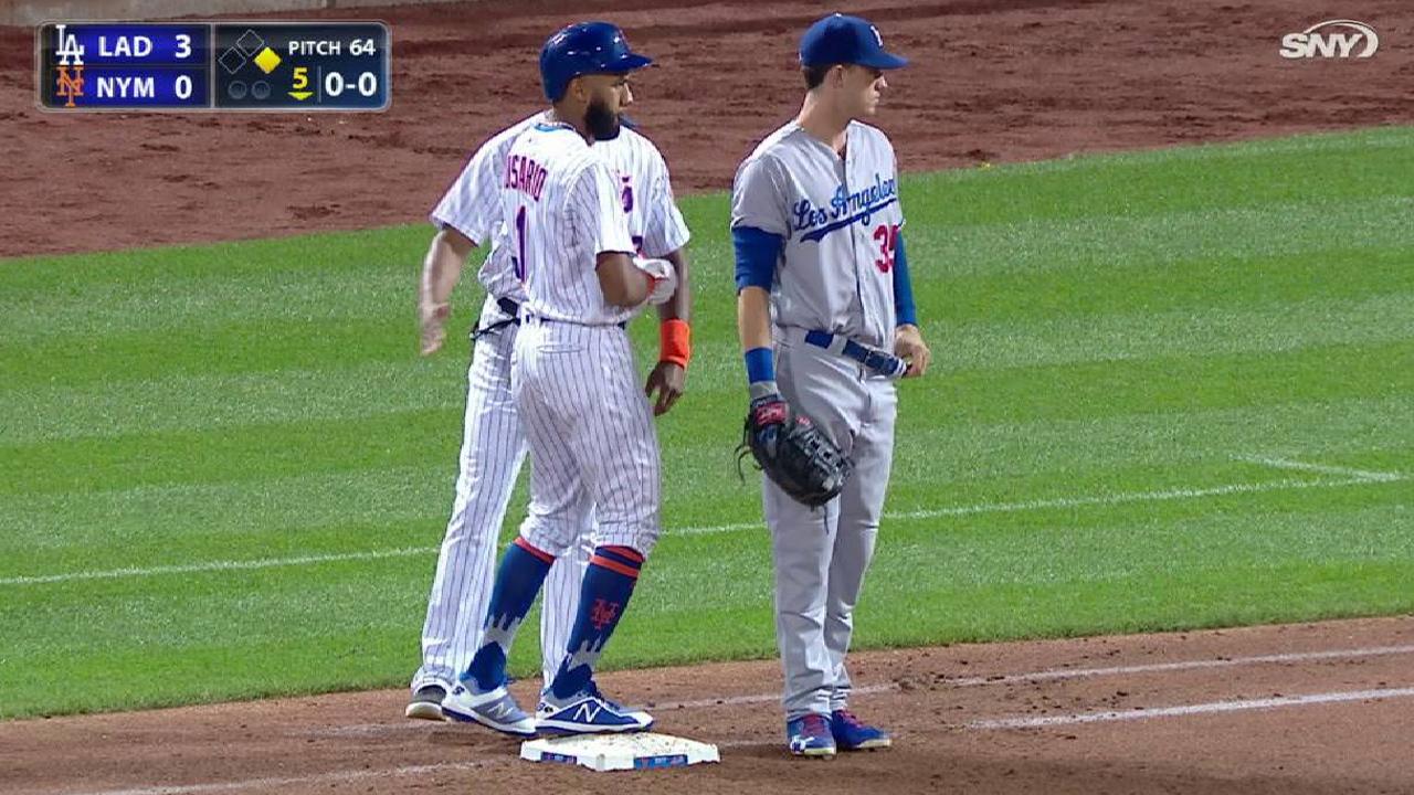 Mets can't pick up laboring deGrom vs. LA