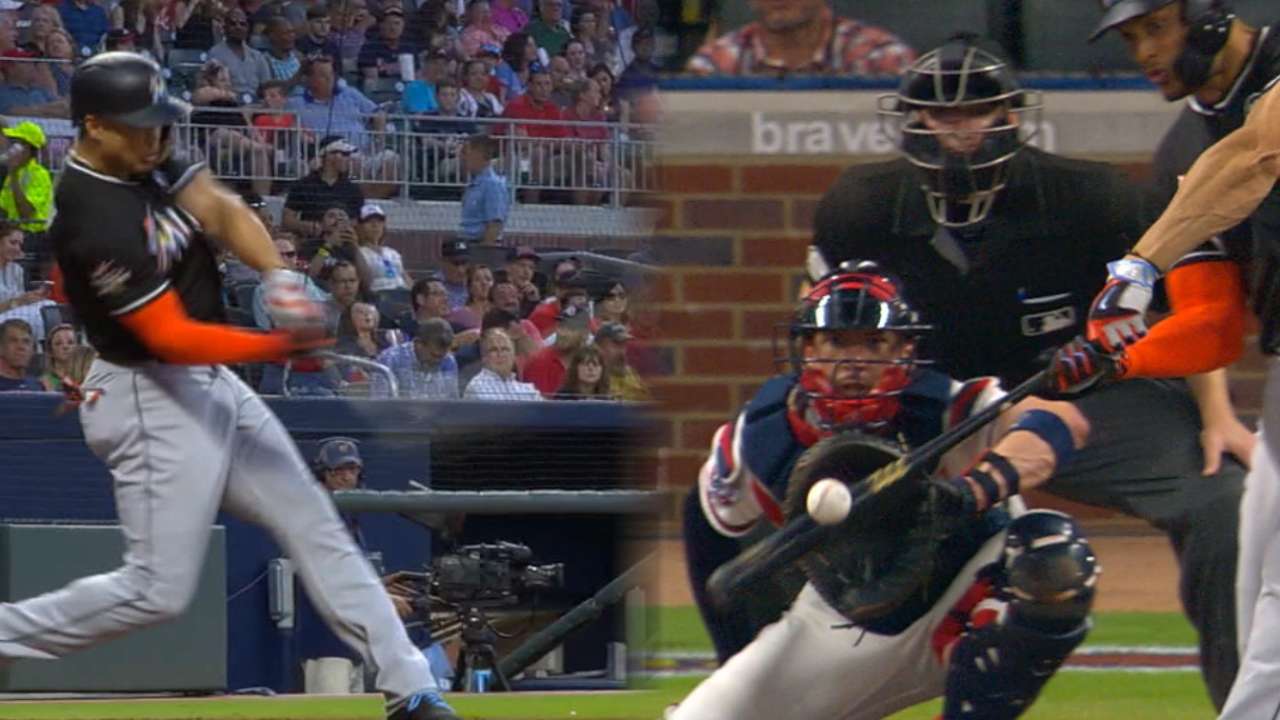 Stanton crushes two homers