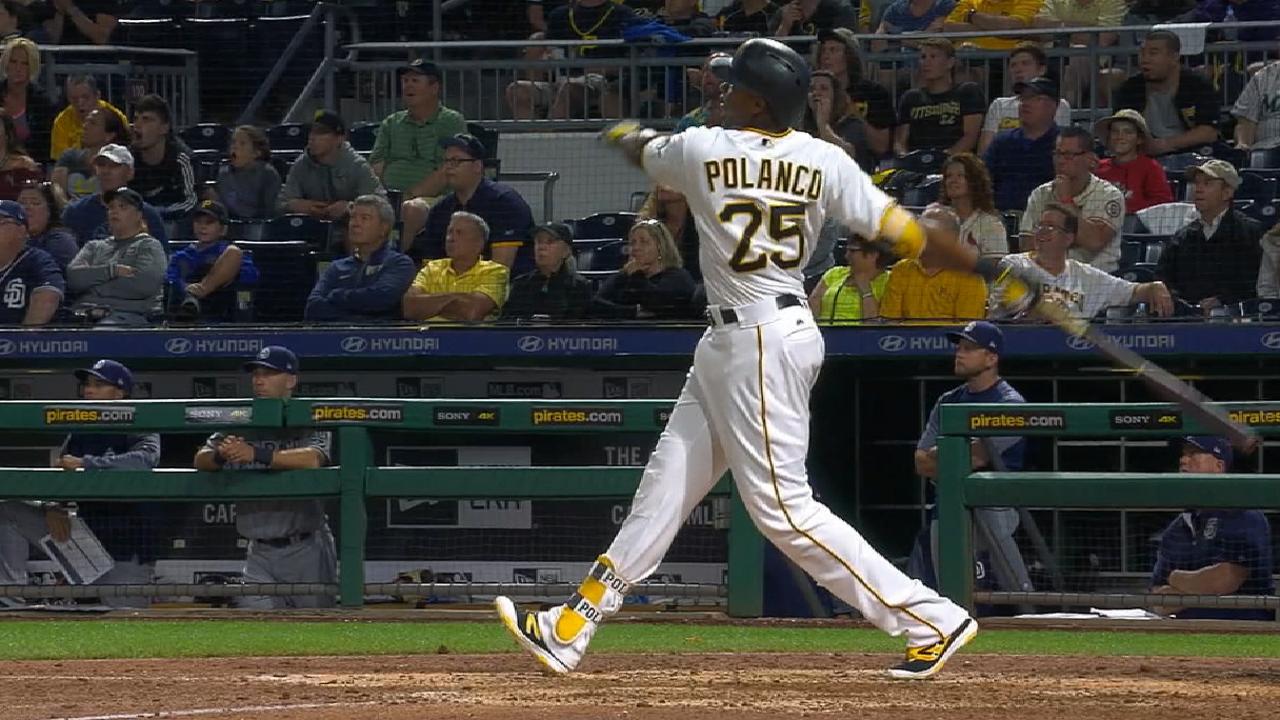 Bate de Polanco guía triunfo de Piratas sobre Padres