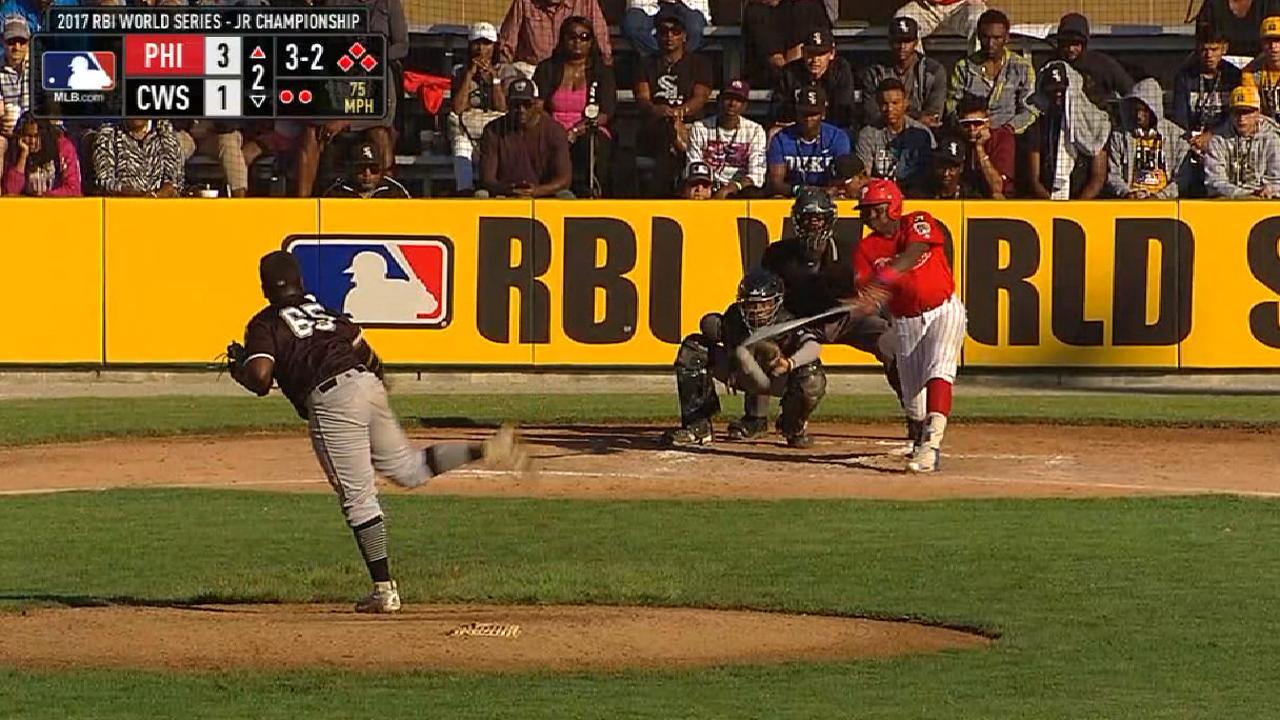 Phillies score three runs in 2nd