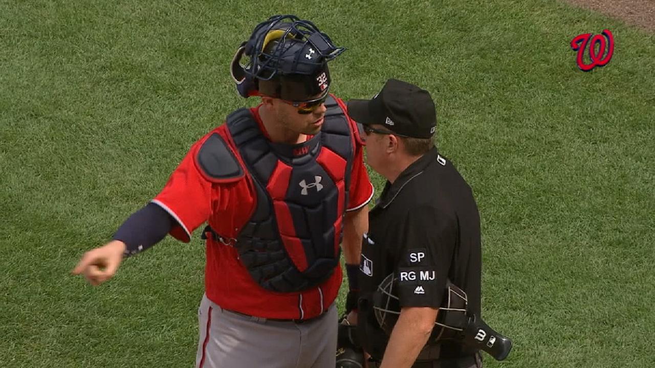 Wieters ejected for arguing