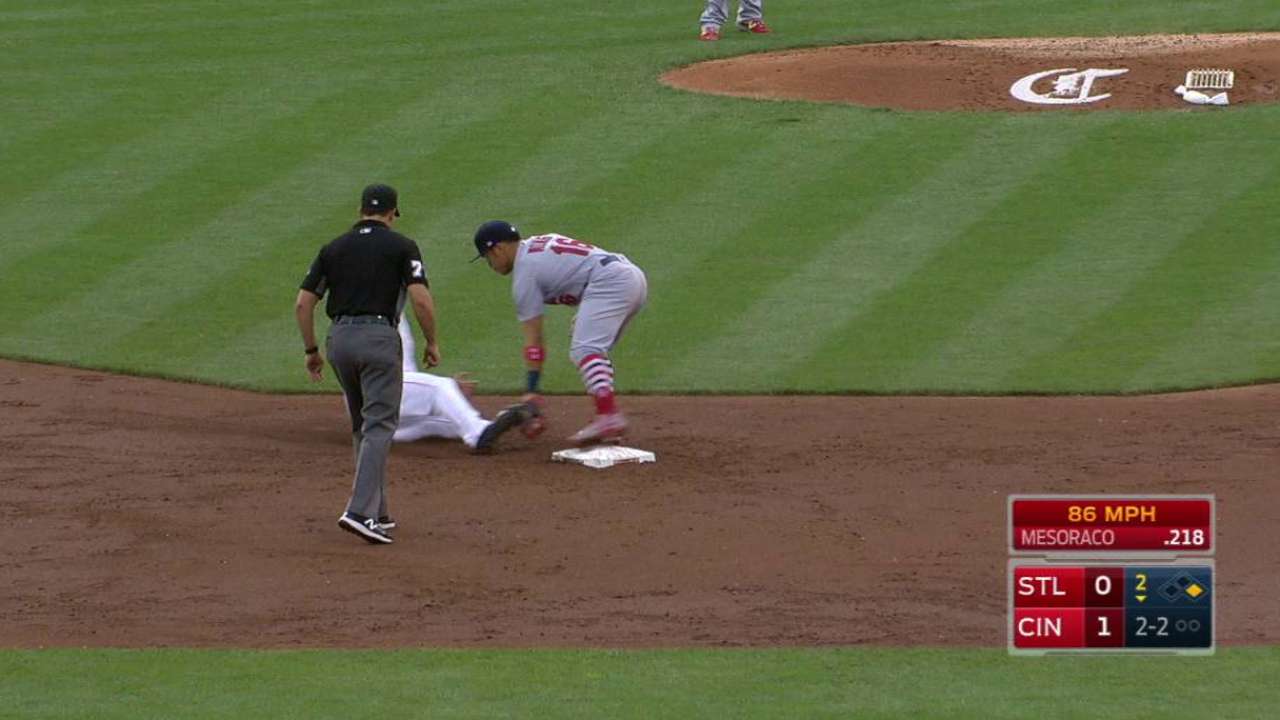 Lynn, Molina start double play