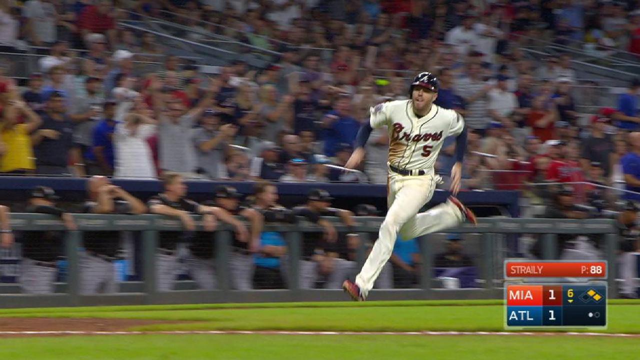 Markakis' RBI double