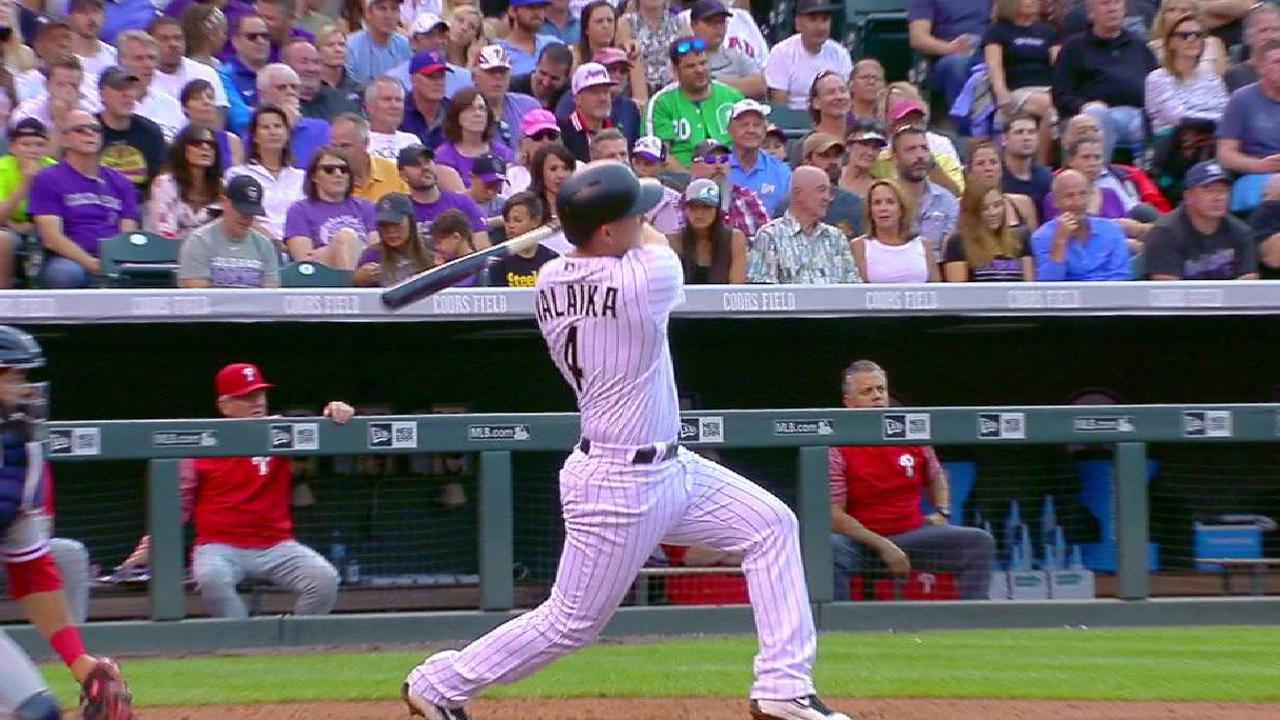 Valaika's two-run homer