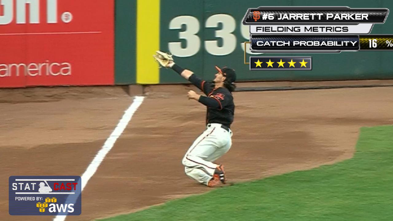 Statcast: Parker's sliding catch