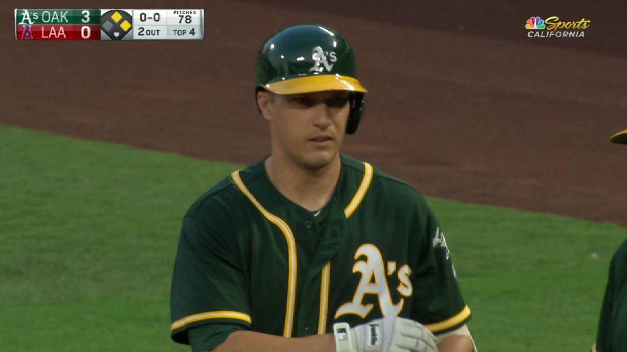 Garneau delivers in 'whirlwind' debut for A's