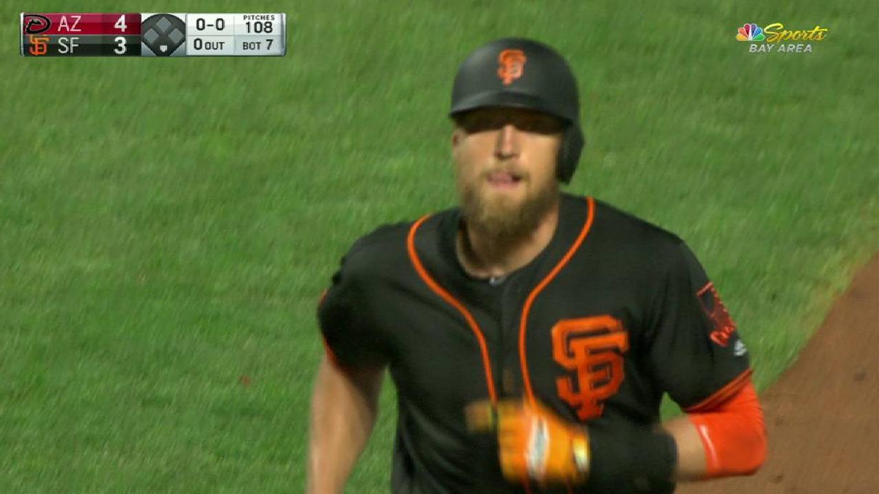 Pence's two-run home run