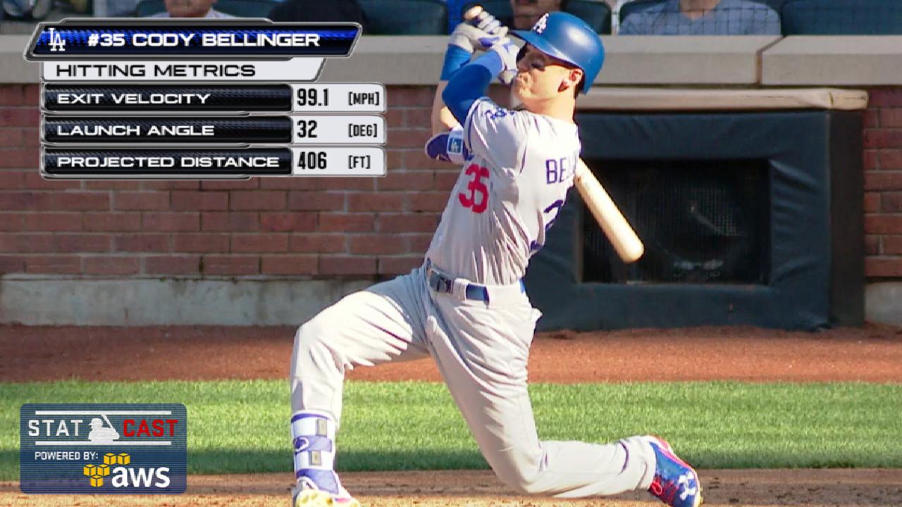 Statcast of the Day: Bellinger's offspeed smash