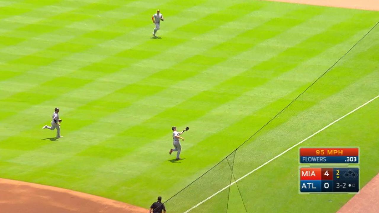 Realmuto's smooth running catch