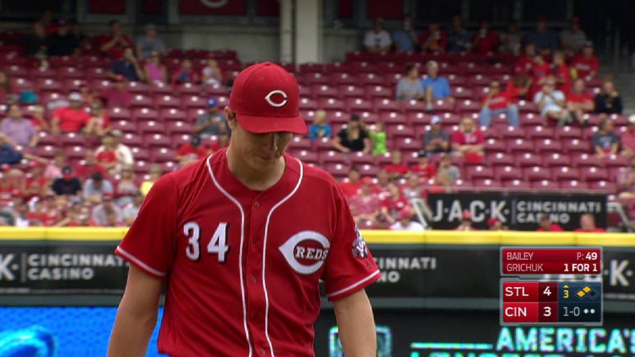 Bailey escapes 3rd-inning jam