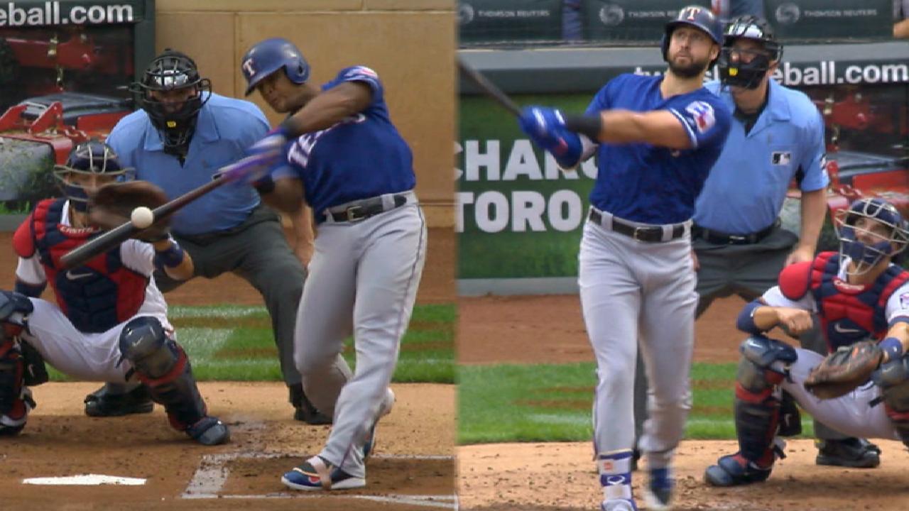 Beltre, Gallo power five-run 1st