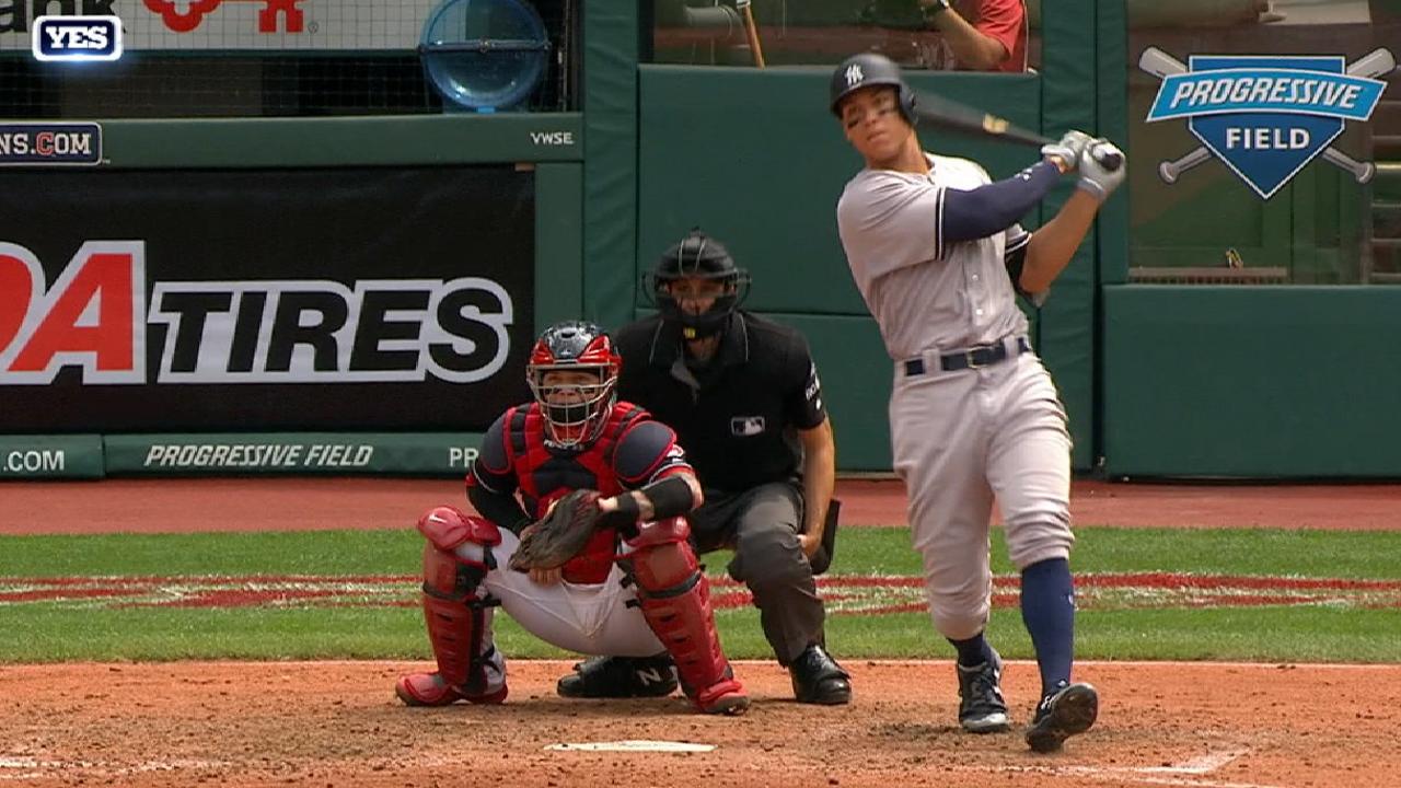 Judge's three-run home run