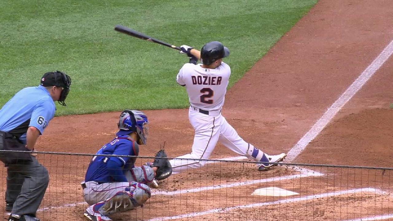 Dozier's two-run home run