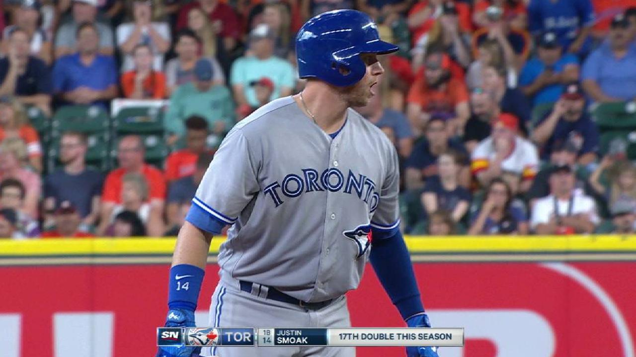 Smoak's two-run double