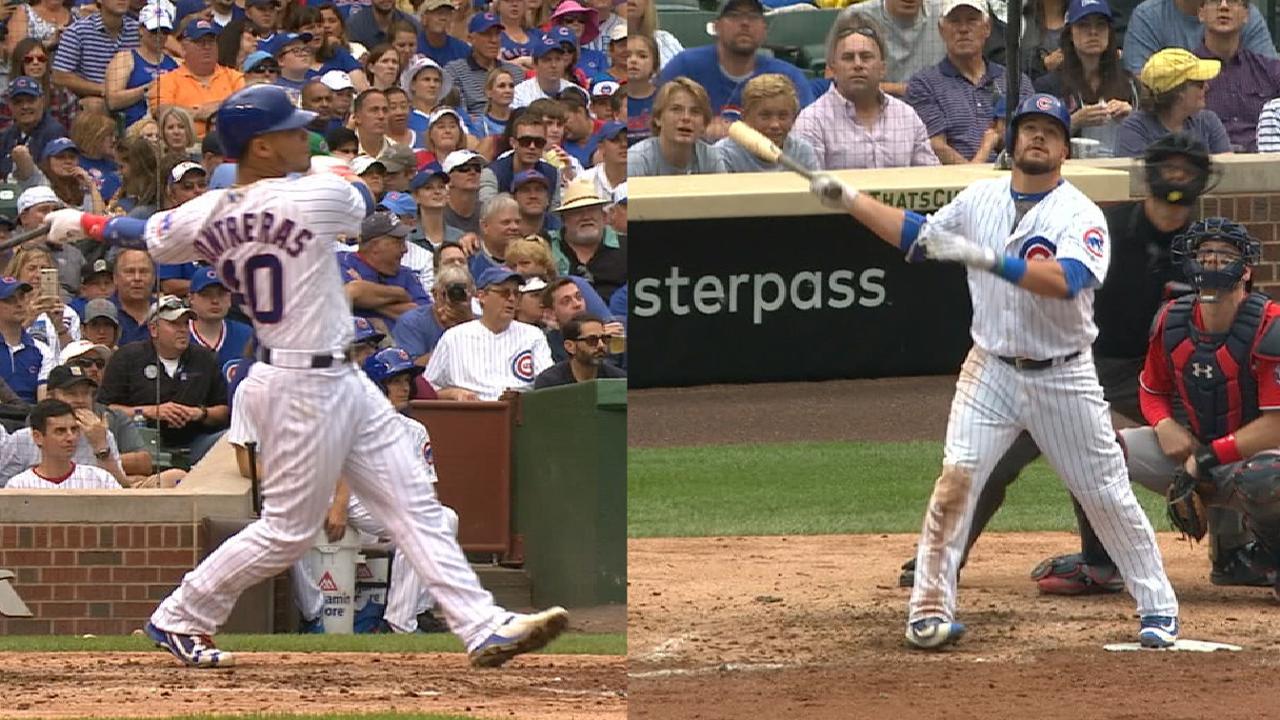 Contreras, Schwarber go deep