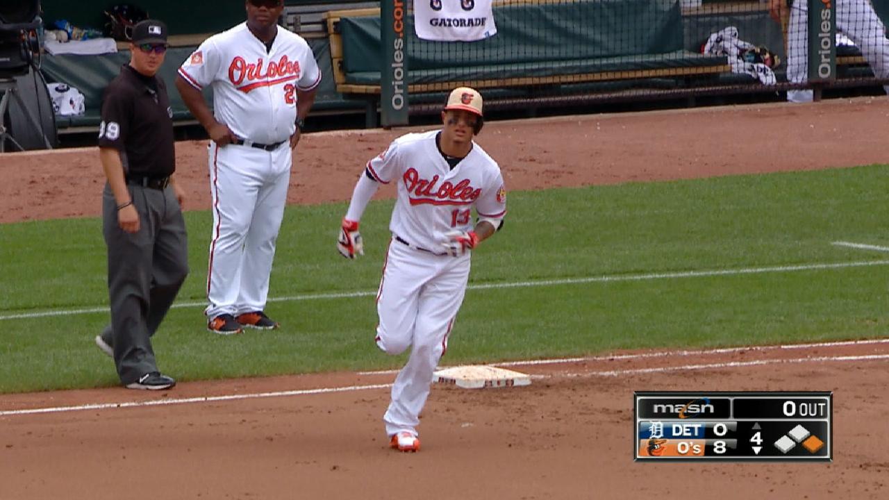 Machado's big day at the plate
