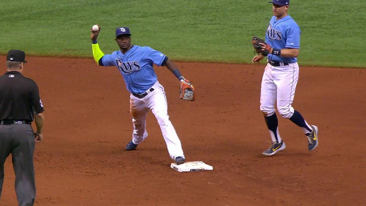 Hechavarria turns a clutch DP