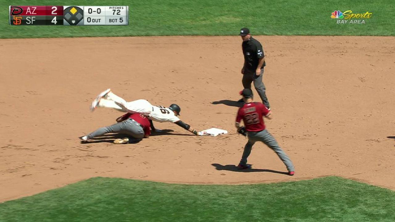 Hernandez's double to right
