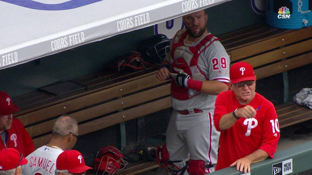 Bowa is ejected in the 7th