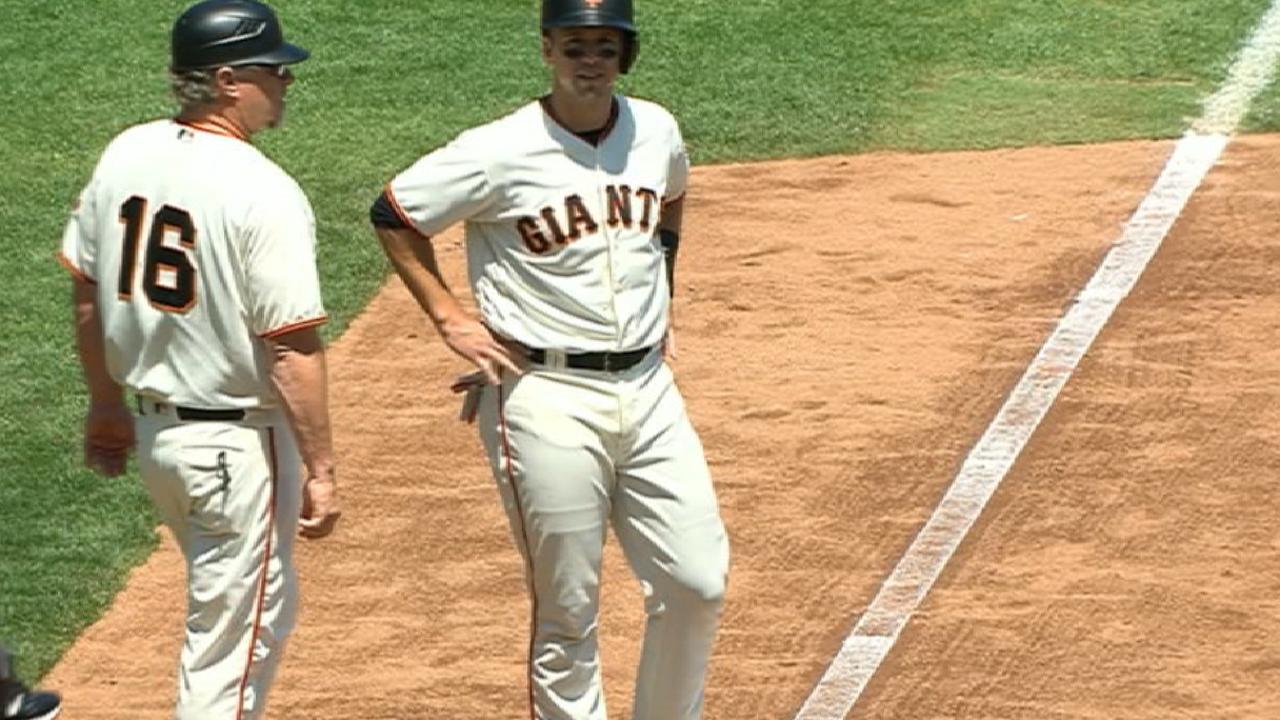 Posey swipes two bags