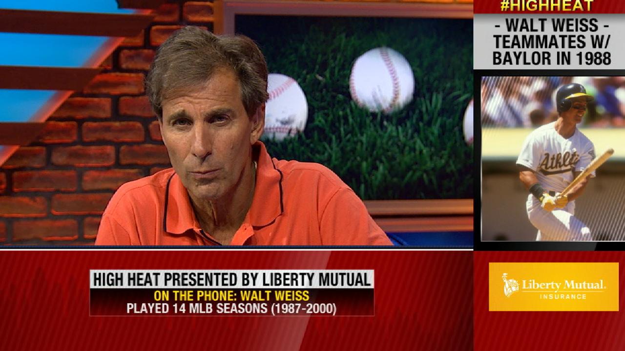 Weiss on passing of Don Baylor