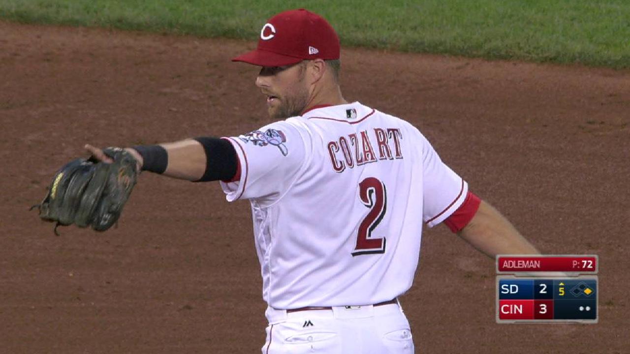 Cozart cuts down Coleman at home