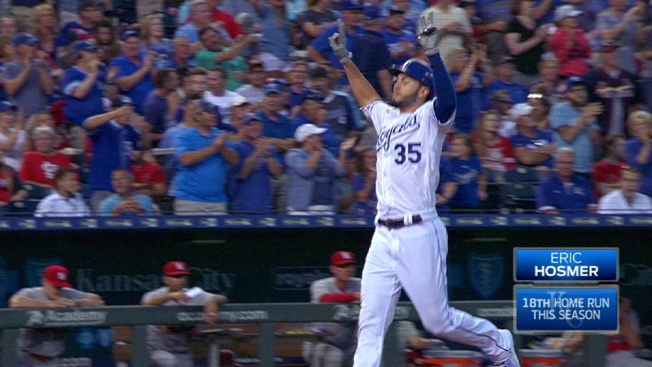 Hosmer's solo home run
