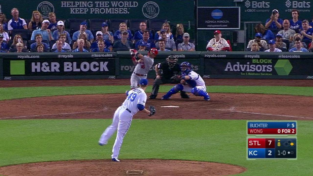 Wong's two-run home run
