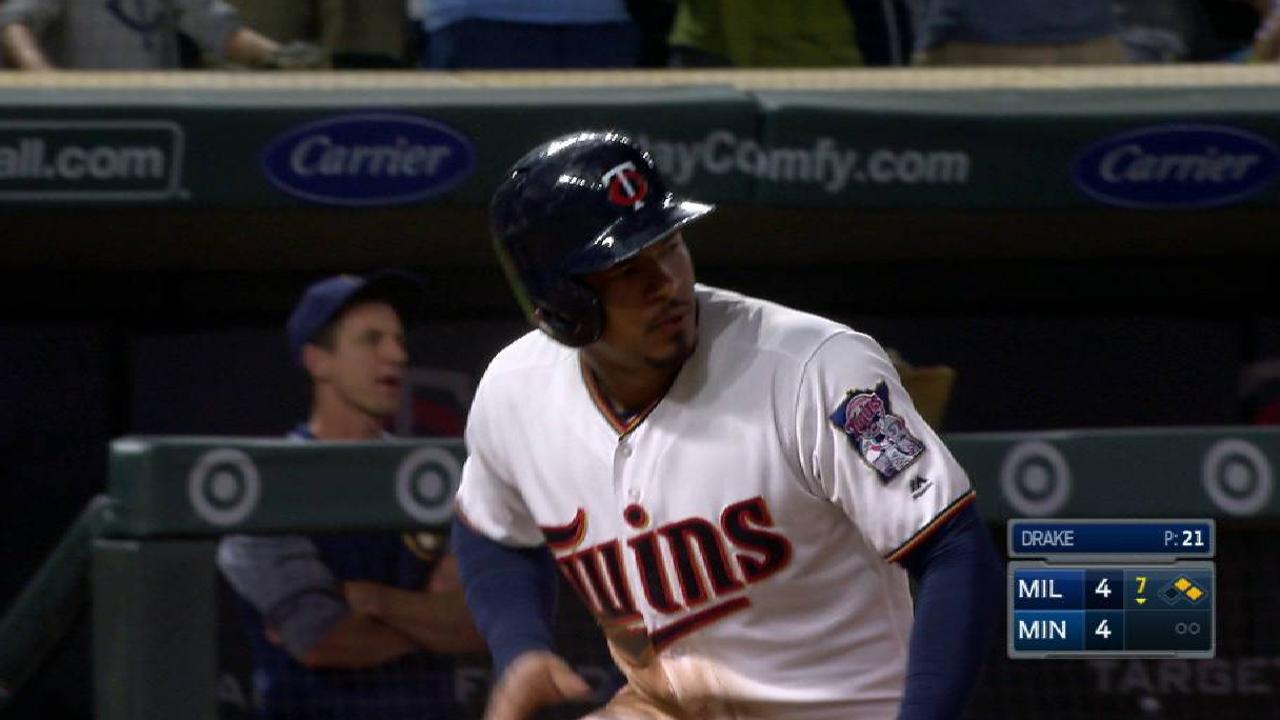 Rosario's game-tying RBI double