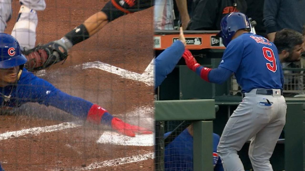 Inside-the-park shot sparks Cubs to victory