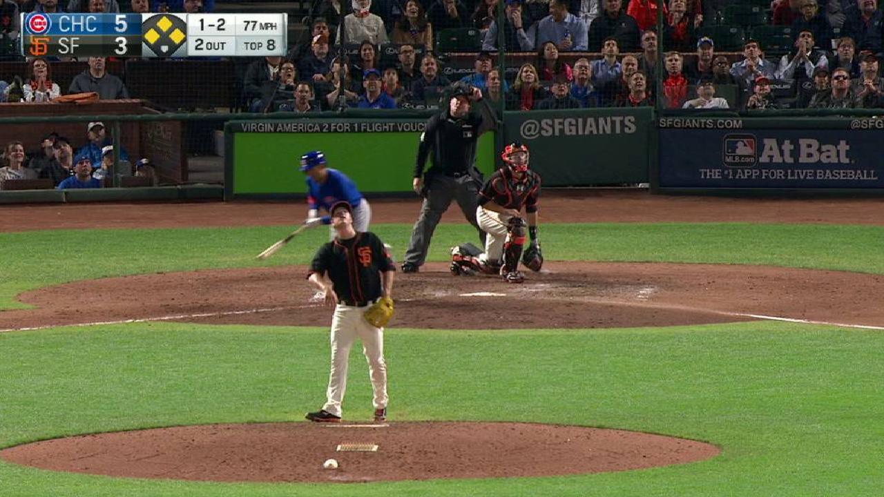Cain escapes bases-loaded jam