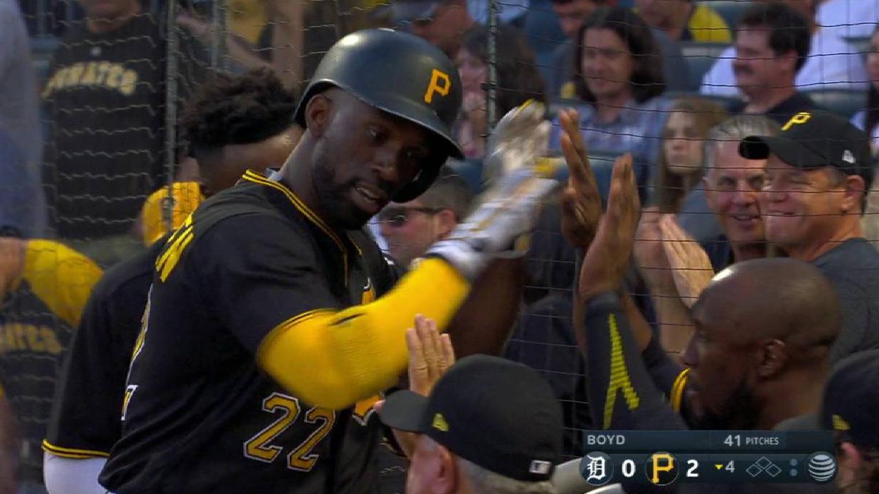 Kuhl's 6 strong, Cutch's homer propel Bucs