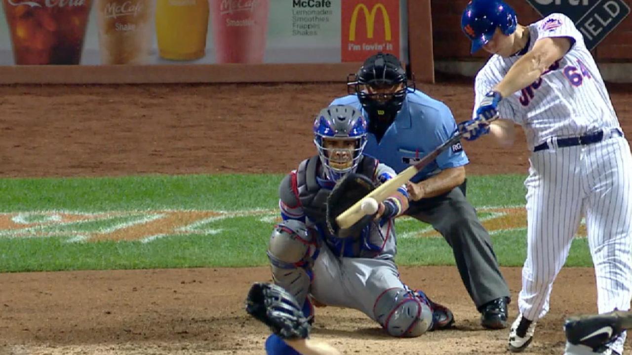 Flexen's first Major League hit