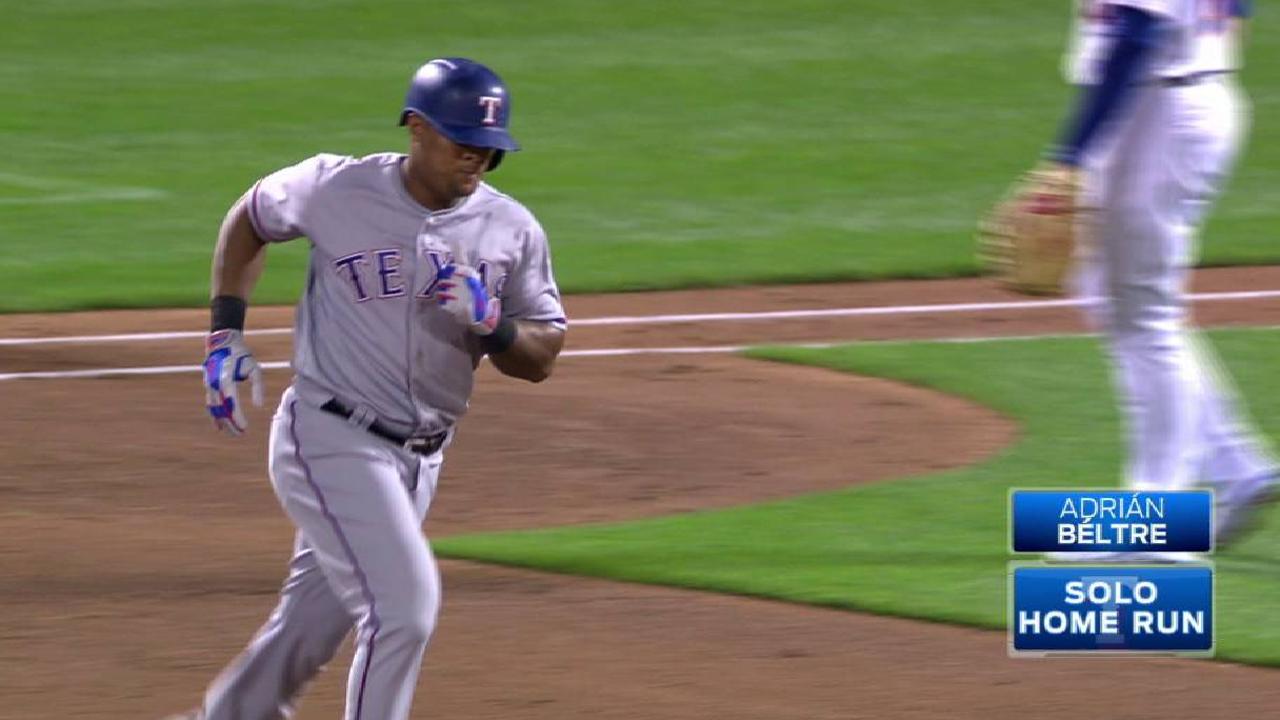 Beltre's solo home run