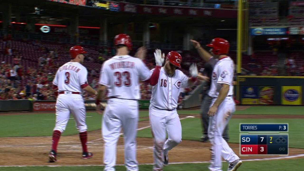 Barnhart's three-run homer