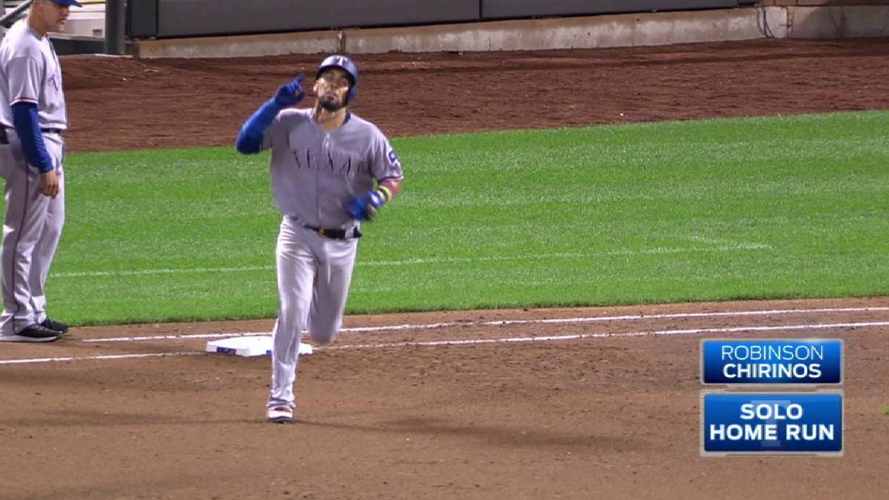 Chirinos' solo home run