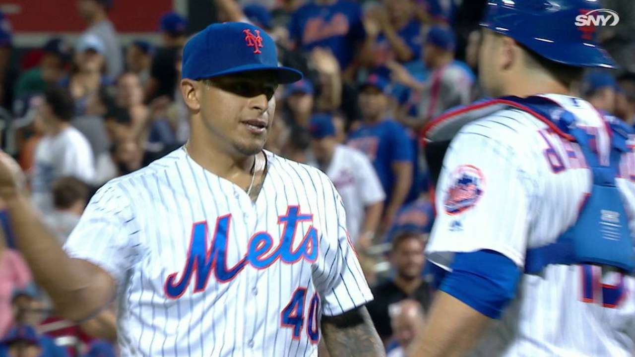 Ramos locks down first save with Mets