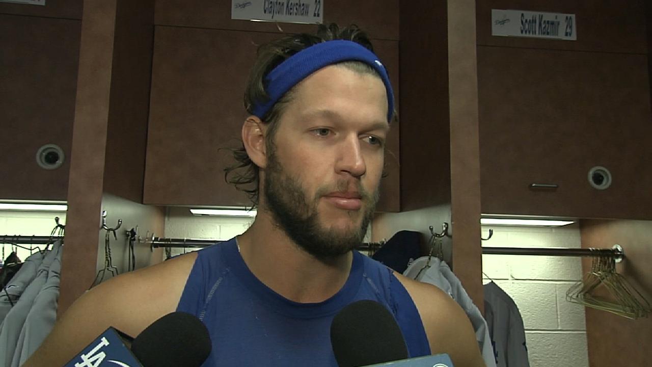 Kershaw on his rehab