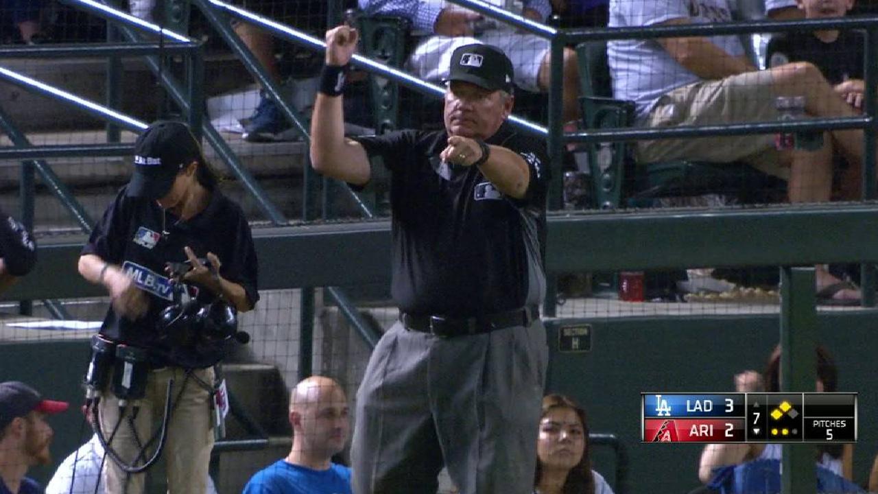 Peralta out after challenge